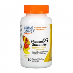 DOCTOR`S BEST Witamina D3 Kids Gummies 60 gummies